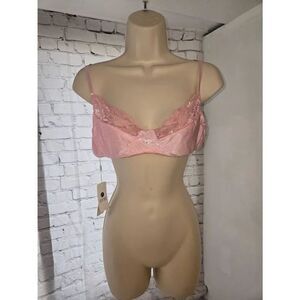 iEFiEL Womens Size Large Pink Bra